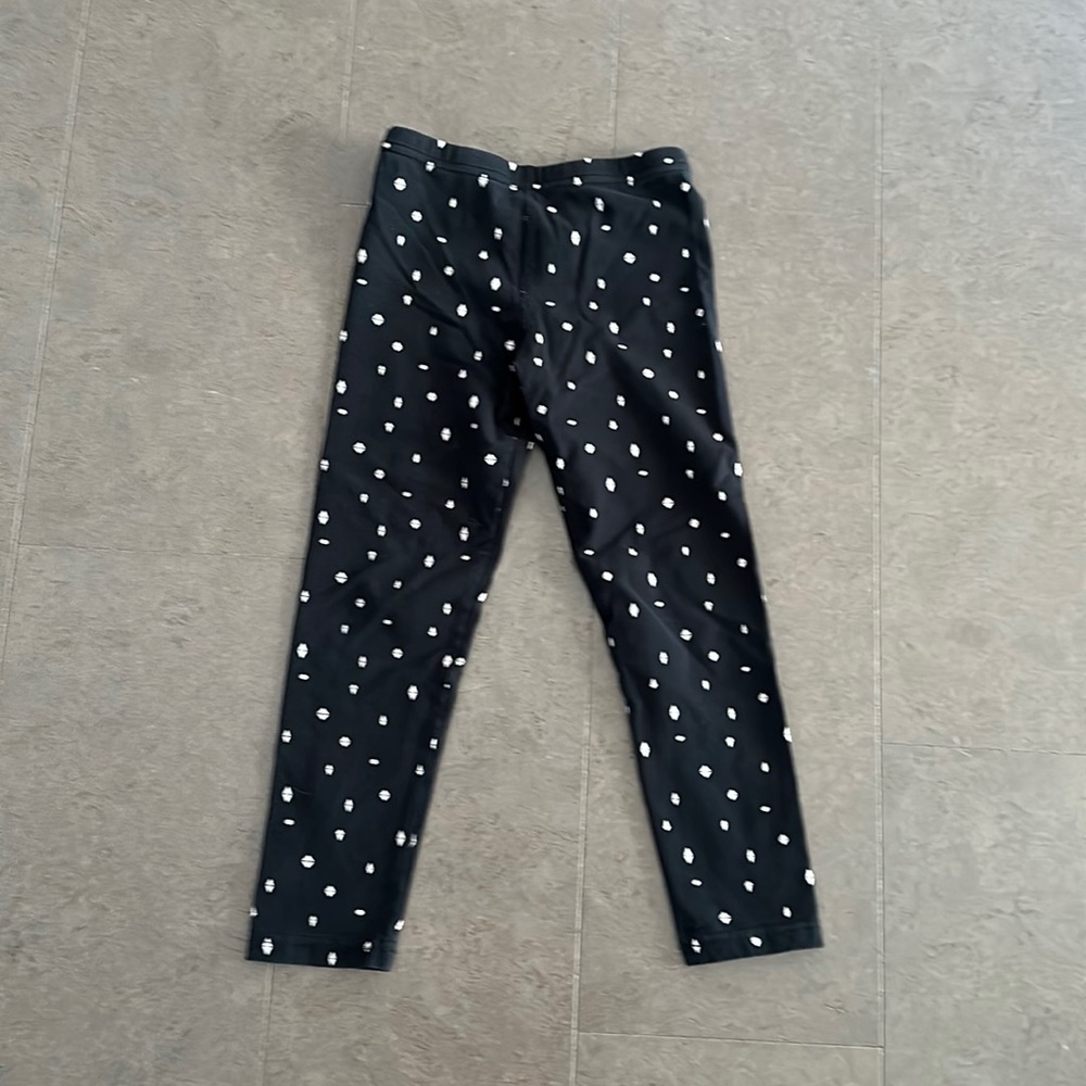 Peekaboo Beans leggings size 5